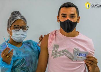 83% da população de Aracati foi vacinada com uma dose ou dose única