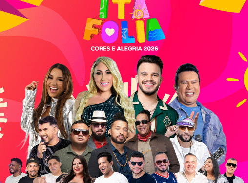 Itaiçaba divulga atrações do ItaFolia 2026 e promete quatro dias de muita festa