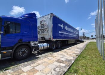 Representantes do Ministério da Saúde visitam carretas de saúde da mulher em Caucaia (CE) e Aracati (CE)